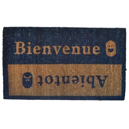 Imports Decor Inc Imports Decor 516PVC Beinvenue-Abientot Doormat 516PVC